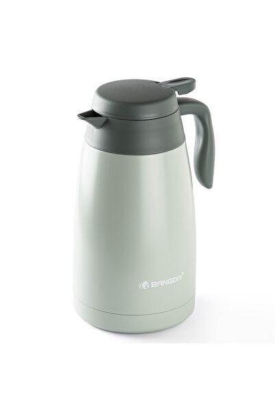 Tantitoni ترمس شاي ستانلس ستيل أخضر سعة 1.6 لتر