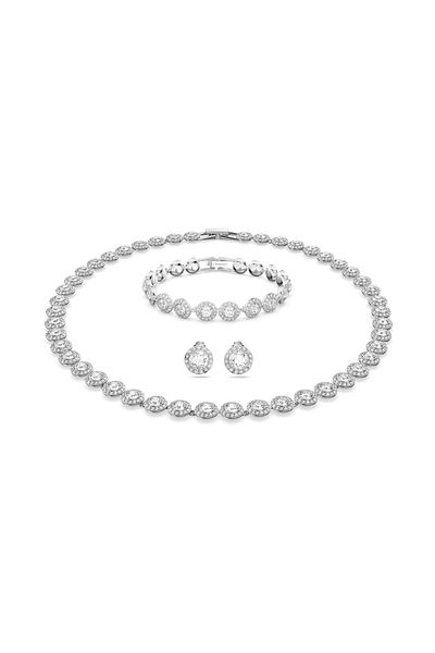 Swarovski Angelic Silberfarbenes Schmuckset 5367853
