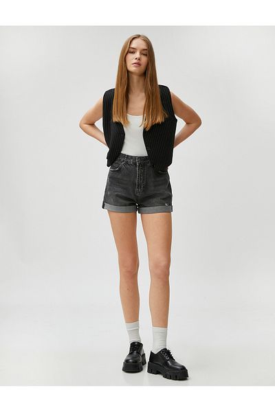 Koton Women's Shorts - 3sal40082md