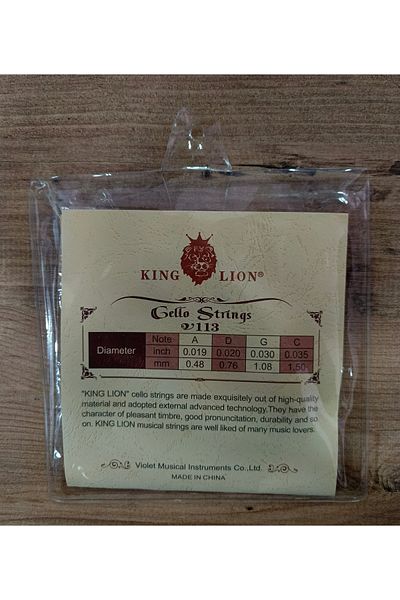 King Lion Cello Wire Set