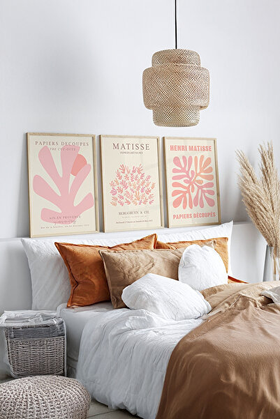 Artavessa Gerçek Ahşap Çerçeveli 3 Parça 3D Poster Tablo Seti - ERSY3SET6