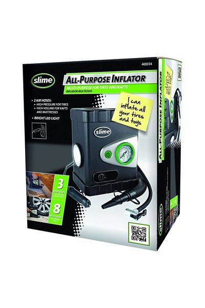 Slime 100PSI High Pressure Hose Deluxe All-Purpose Inflator