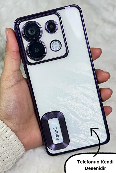 Vip Case Redmi Note 13 Pro 5g (في الخارج) متوافق مع الكاميرا وحواف شفافة ملون...