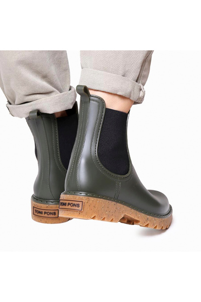 Toni Pons Kadın / Kız Bot (yağmur ) Cali Rain Ankle Boot In Khaki (CAQUİ)