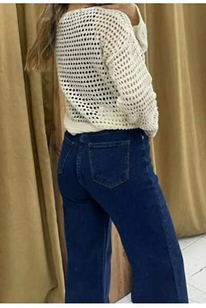 Asia Asia Licra with High Waist Palozzo Jean Bol Leg