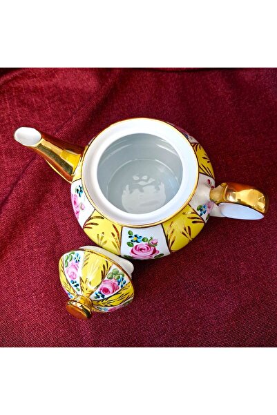 BY.RAYKA PORSELEN El Dekor Yellow Tee