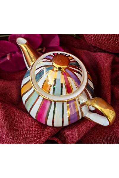 BY.RAYKA PORSELEN El Dekor Striped Tee