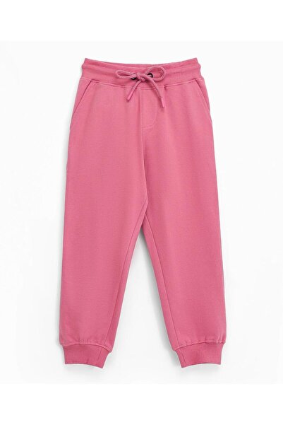 Primo Gino Pack of 3 100% Cotton French Terry Solid Track Pants - Dark Green/Grey Melange/Pink