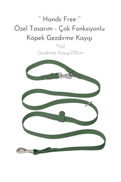 PAKEWAY '' Hands Free'' Hands Free Multifunctional Dog Walking Strap Waterproof