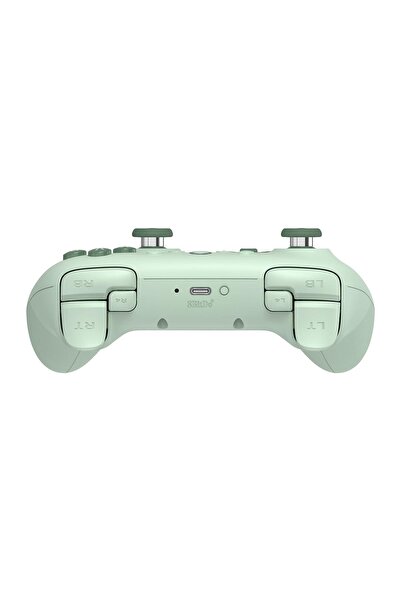8Bitdo Ultimate 2C Kablosuz 2.4G Oyun Kolu PC Android Hall Effect Joystick Pastel Yeşil