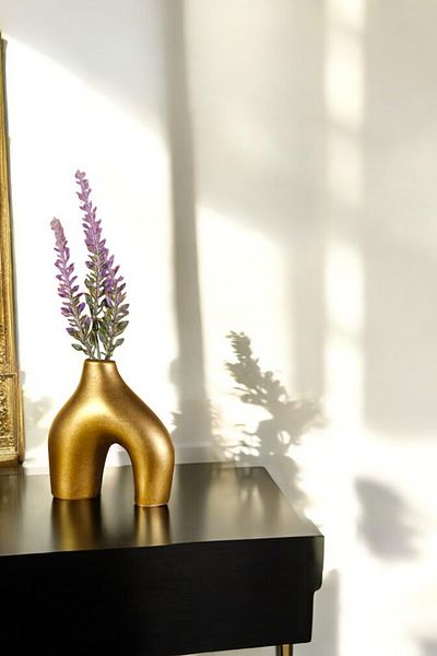 Evene Small Vase - Table Top and Home Decoration, Gold Antique Color Model 7