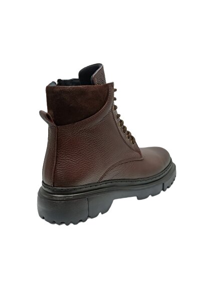 ZİO Erkek Yeni Sezon Hakiki Deri Ekstra Hafif Ortopedik Tabanlı Kışlık Bot