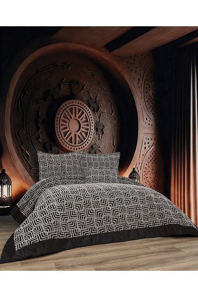 Bonne Maison Anastasia Gray 4 Piece Embroidered Bedspread Set