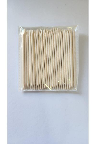 CLARİS Set of 50 Wooden Cuticle Pusher