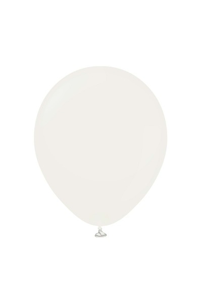 Organizasyon Pazarı 12 بوصة لون أوف وايت 25 قطعة بالون ديكور ريترو