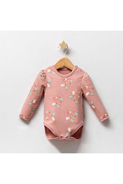 Tongs Baby 5006 Model Play in Flowers Baby Bodysuit
