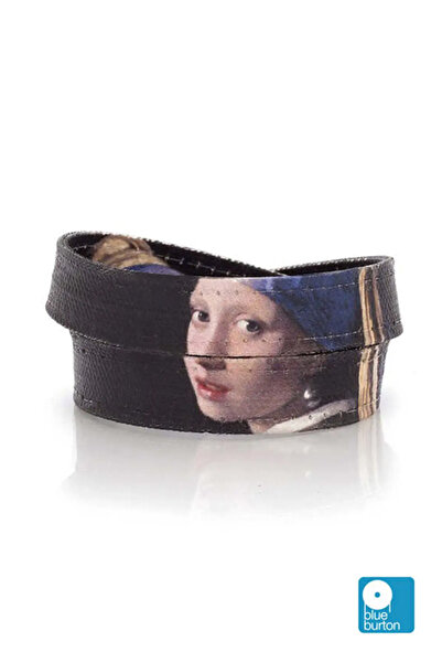 İnci Küpeli Kız Sanat Bilekliği, The Girl with a Pearl Earring, Johannes Vermeer
