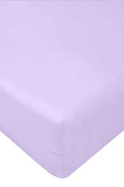 Evony Lilac Gold Karma Jersey - 100X200 Cm, Cotton, Single, Fitted Sheet