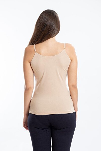 SEASOUL Bambo Rope Strap Tank Top - Χρώμα δέρματος