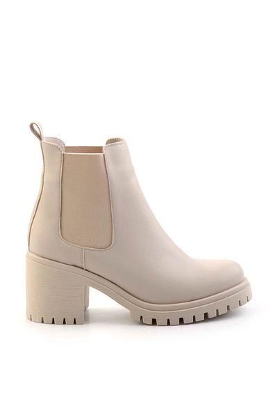 Bambi Beige Women's Boots & Booties K 02824701509