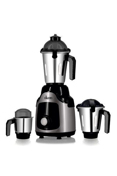 Ikon Ikon Mixer Grinder, 3 Jars, 850 W, Grey/Black, IK-IN785