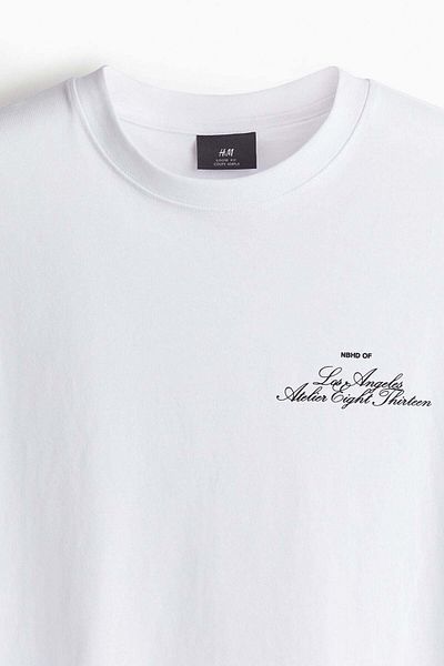H&M Loose Fit Printed T-shirt