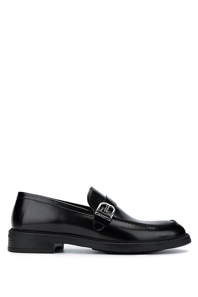 Tamer Tanca Men's Genuine Leather Black Opening Casual Shoes