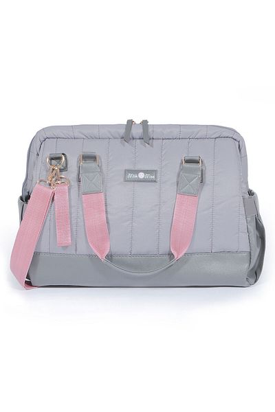 Milk & Moo Milk&Moo Wickeltasche Auslaufsicher Baby Reisetasche Antrasit