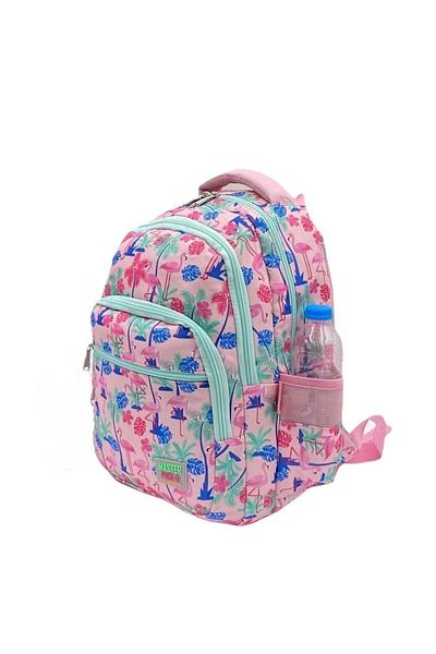 Alanç Gift Set de rucsac de lux pentru școala primară pentru fete, cu suport pentru spate și suport pentru pix și nutriție cu model