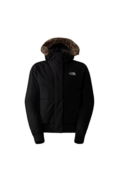 THE NORTH FACE Women's Arctic Bomber Coat Nf0A84Iy4H01 Black-S