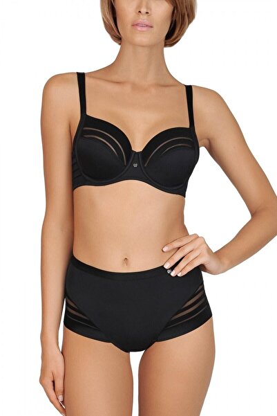 Lisca Alegra Balenli Toparlayıcı Sütyen Siyah