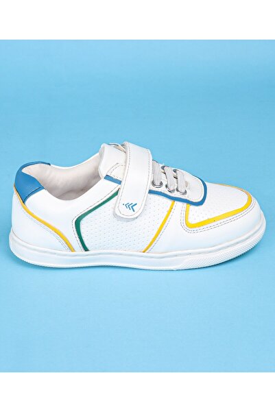 Pine kids Casual Shoes with Velcro Closure - White