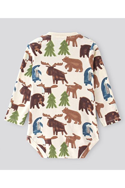 Bonfino - Boys 100% Cotton Full Sleeves Onesies Pack Of 3