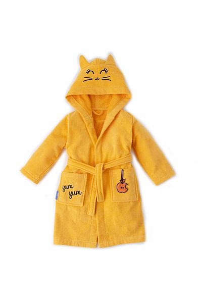 Milk & Moo Halat de baie pentru copii din catifea Pisica Chubby 2-4 ani