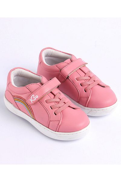 Babyoye Velcro Closure Casual Shoes - Pink