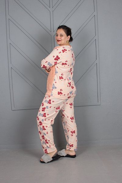 Truva XXL Plus Size Velsoft Nightgown Suit