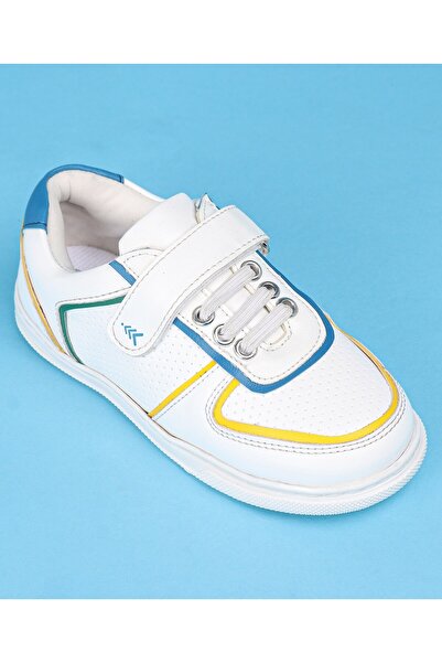 Pine kids Casual Shoes with Velcro Closure - White