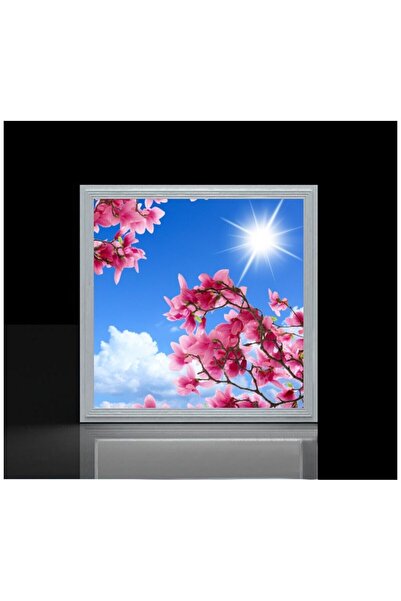 Gökyüzü Panel Mutfak Avize 60watt-60x60 Kare Led Avize -mutfak Tasarım Aydınlatma-tavana Yapışık-kolay Montaj