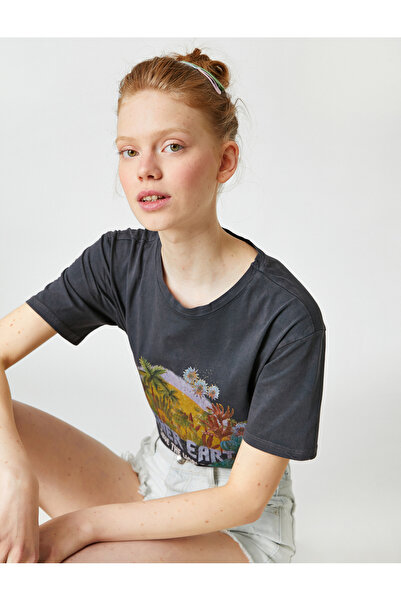 Koton Κοντομάνικο μπλουζάκι