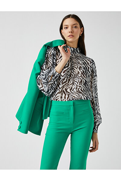 Koton Πουκάμισο με μακρυμάνικο σχέδιο