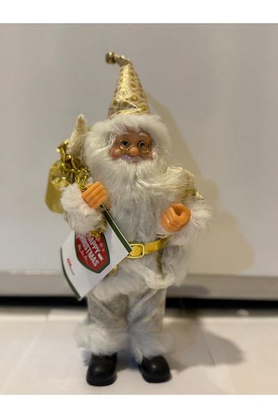 DLC Gift Box and Sack on Santa Claus Hand 25 cm