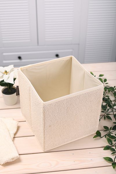 Rope Home صندوق تخزين ألعاب صغير متعدد الأغراض بدون غطاء مقاس 20 × 20 × 20