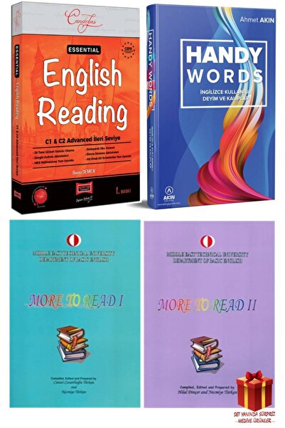 Yargı Yayınları 2025 Yargı  English Reading+Akın Dil Handy Words+More to Read...