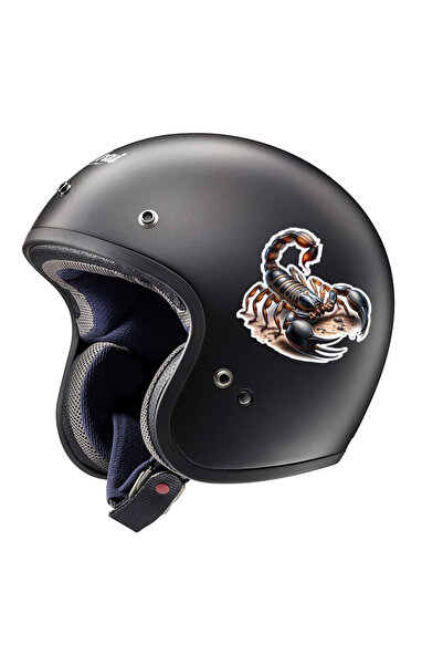 MegaSticker Scorpion Akrep Sticker Araba, Motorsiklet, Kask, Laptop, Cam Sticker 13x11 Cm