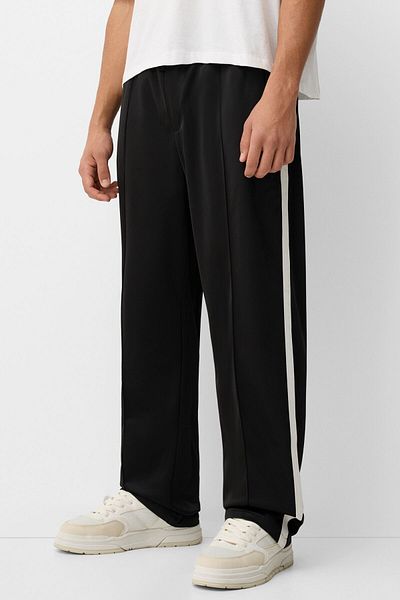 Bershka Straight fit trousers