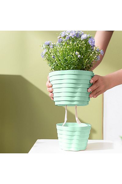 Generic Planting auto watering pot H-2034 2.7L green