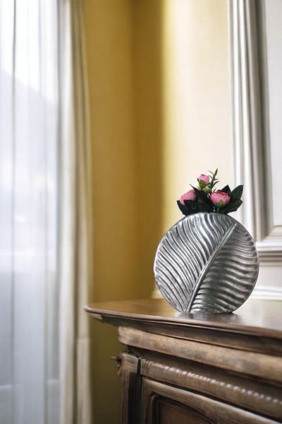 Evene Small Vase - Table Top Vase, Home Decoration, Silver Antique Color Model 29