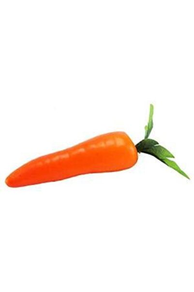 Nettenevime Yapay Sebze Havuç Carrot 1adet 15*4cm Gerçek Boyut
