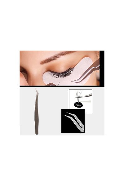 Lisinya Silk Eyelashes 856 - False Shaping and Correction Tweezers