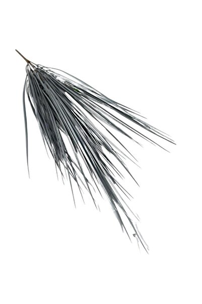 Nettenevime Yapay Çiçek Gümüş Renk Grass Saz 50cm Bitki Yapay Çiçek Dekor Çiçeği Uzun Ot
